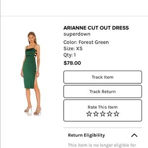 Super down Green MIDI Dress Silk